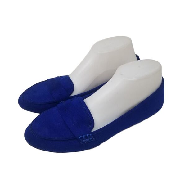 AMERICAN EAGLE BLUE PENNY LOAFER SLIPON. SIZE 9. - Picture 1 of 15